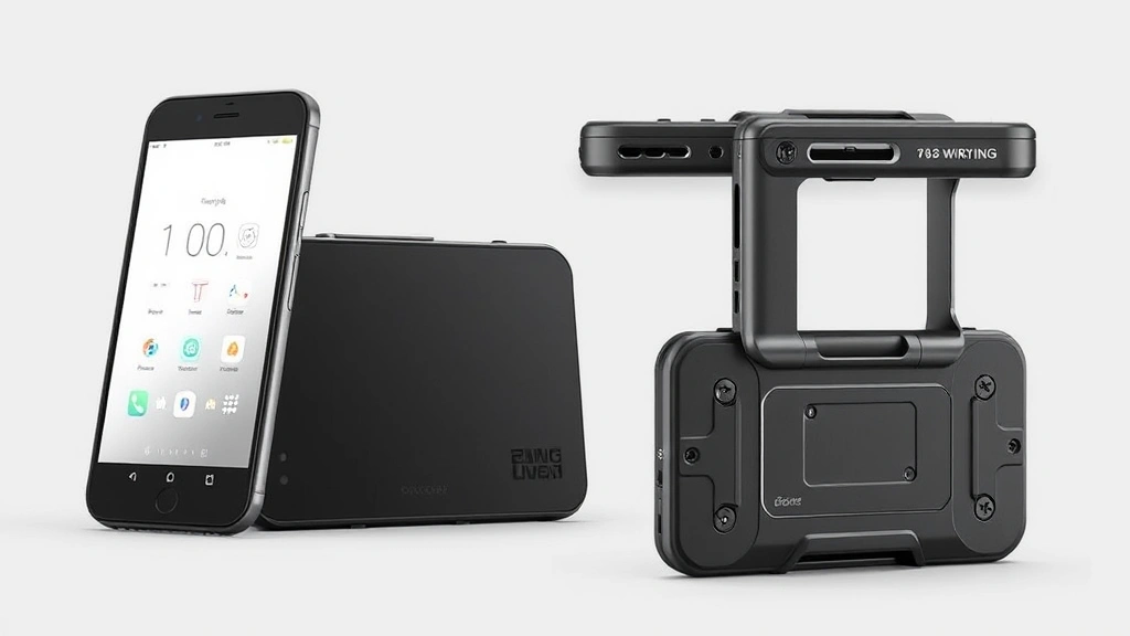 Device displayed from multiple angles showing design details, premium materials, and build quality, neutral background, professional product photography style, no labels or branding text