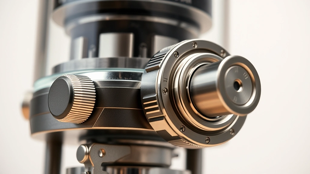 Close-up of premium metal and glass gadget construction details, showing refined craftsmanship and material quality against neutral background