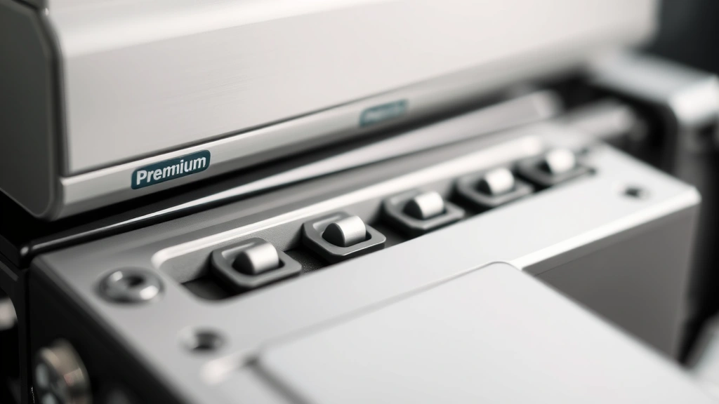 Close-up of premium materials and metal construction details on a modern tech device, shallow depth of field, studio lighting highlighting texture and craftsmanship