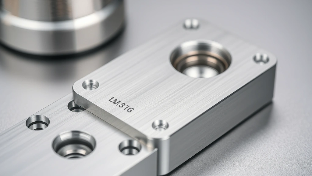 Premium aluminum and stainless steel gadget components with precise machining marks and textured surfaces, professional product photography lighting