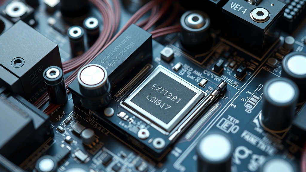Close-up of intricate circuitry and component assembly inside modern electronics showing engineering precision and material quality